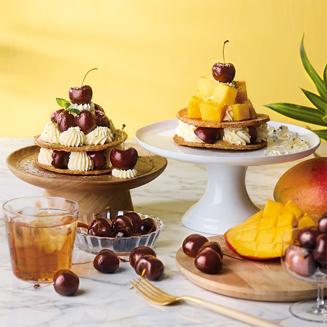 3店舗限定 初夏にぴったりのフルーツを味わうミルフィーユが登場