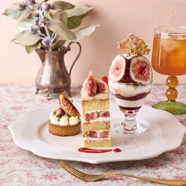 4店舗限定 とろけるような食感の白桃やいちじくを味わうスイーツが順次登場