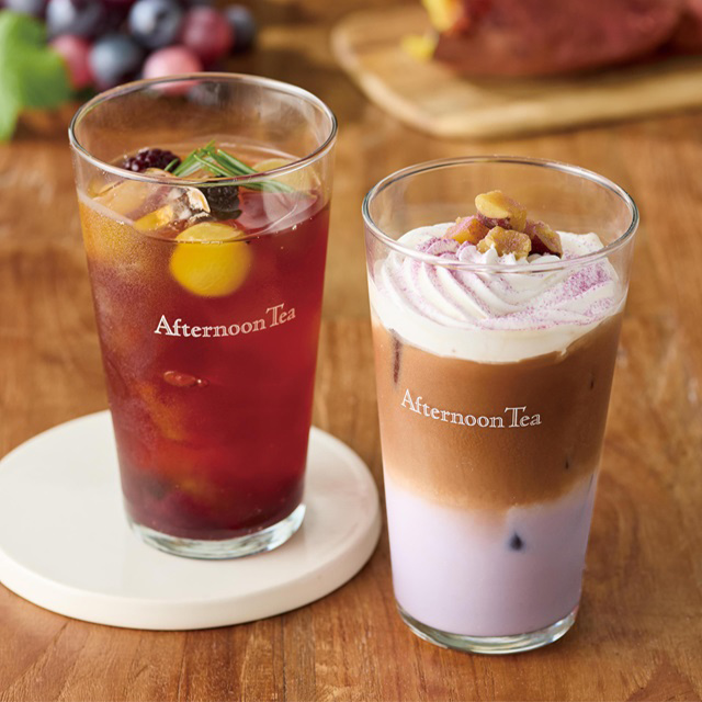 さつまいもや葡萄を味わう秋限定SpecialiThé（スペシャリテ）