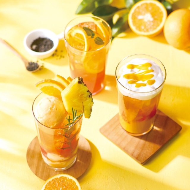 オレンジアールグレイを楽しむ3種のSpecialiThé（スペシャリテ）