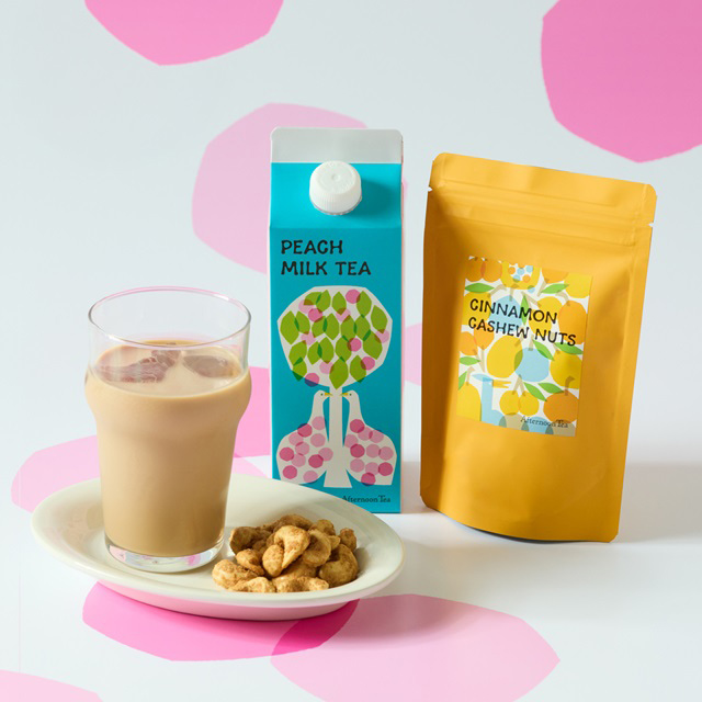 ミルクティー×ナッツのペアリングで夏のティータイムを楽しんで